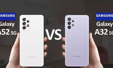 مقایسه گوشی گلکسی A52 سامسونگ با گلکسی A32 سامسونگ 5G