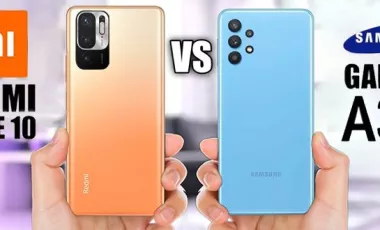 مقایسه گوشی ردمی نوت 10 شیائومی نسخه 5G با گلکسی A32