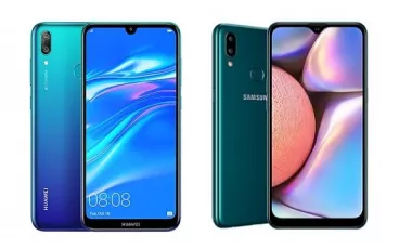 مقایسه گلکسی A10s با هوآوی Y7 Prime 2019