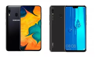 مقایسه گلکسی A30 با هوآوی Y9 2019 : کدامیک بهتر است؟
