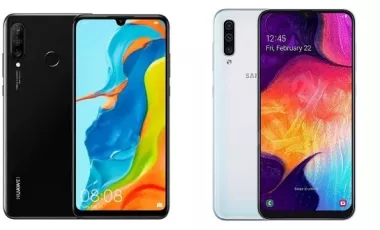 مقایسه گلکسی A50 با هواوی P30 Lite : کدام را بخریم؟
