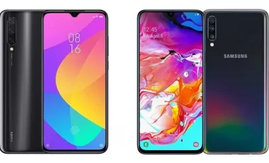 مقایسه شیائومی Mi 9 Lite با گلکسی A70 سامسونگ