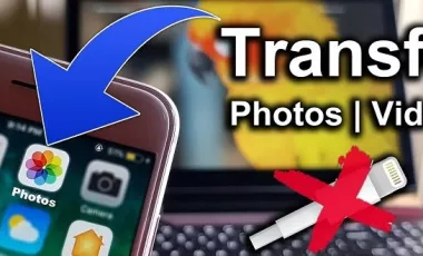انتقال عکس از کامپیوتر به آیفون بدون آیتیونز