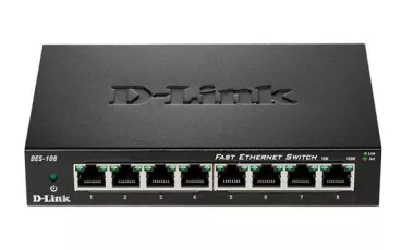 نقد و بررسی سوییچ 8 پورت دی لینک DES 108A