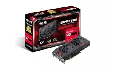 نقد و بررسی کارت گرافیک ASUS EX-RX570-O4G: محصول میانرده، قدرت پرچمدار