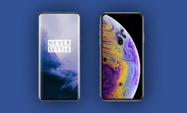 مقایسه وان پلاس 7 پرو با آیفون XS Max اپل