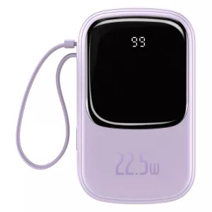 پاوربانک Qpow Digital Display باسئوس 20000 میلی آمپر ساعت توان 22.5 وات