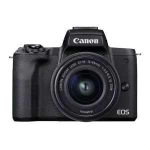 دوربین EOS M50 Mark II کانن بدون آینه با لنز 15-45 IS STM