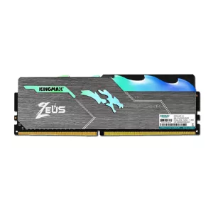 رم کامپیوتر Zeus Dragon RGB کینگمکس تک کاناله 8GB فرکانس 3200MHz