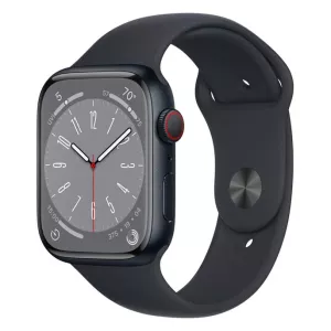 ساعت هوشمند اپل واچ 8 آلومینیوم با بند اسپرت سیلیکون 45mm