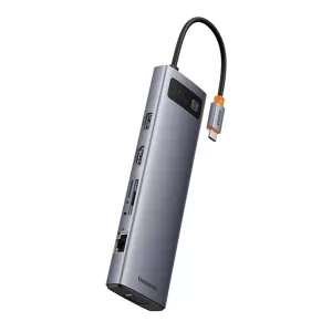 هاب USB-C یازده پورت Metal Gleam B00030709811-00 بیسوس