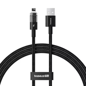 کابل فست شارژ USB به لایتنینگ بیسوس 20 وات 2.4 آمپر طول یک متری