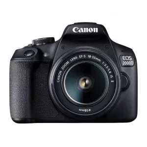 دوربین حرفه‌ای EOS 2000D کانن با لنز 18-55mm IS II