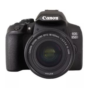 دوربین حرفه ای EOS 850D کانن با لنز 18-135 IS USM