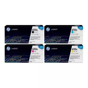 سری کامل Cartridge Hp 650a رنگی -طرح درجه یک