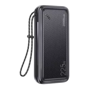 پاوربانک US-CD168 یوسمز ظرفیت 20000 میلی آمپرساعت توان 22.5 وات Dual QC3.0+PD