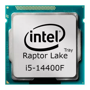 پردازنده 14400F اینتل i5 سری Raptor Lake بدون جعبه Tray