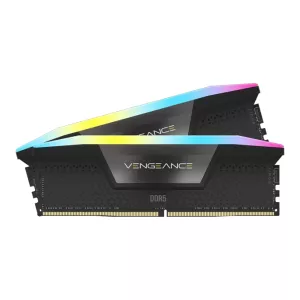 رم کامپیوتر VENGEANCE RGB DDR5 کورسیر 96GB دو کاناله CL40 فرکانس 7200MHz