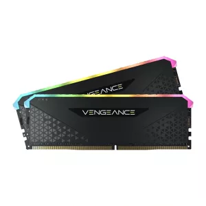 رم کامپیوتر Vengeance RGB RS کورسیر دو کاناله 64GB فرکانس 3200MHz