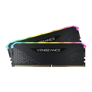 رم کامپیوتر Vengeance RGB RS کورسیر دوکاناله 32GB فرکانس 3600MHz