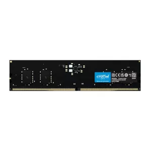 رم کامپیوتر UDIMM DDR5 کروشیال 8GB تک کاناله CL46 فرکانس 5600MHz