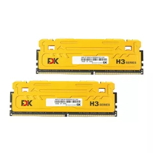 رم کامپیوتر H3 فدک 16 گیگابایت دوکاناله فرکانس 3200MHz