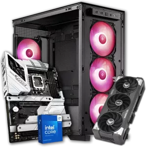 کیس اسمبل شده Asus Tuf Gaming GT302-I7(14700KF)-64GB-1TB SSD-O16G