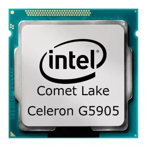 پردازنده G5905 اینتل Celeron سری Comet Lake Box