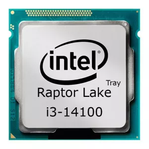 پردازنده 14100 اینتل i3 سری Raptor Lake بدون جعبه