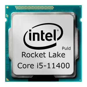 پردازنده 11400 اینتل i5 سری Rocket Lake بدون جعبه Puld