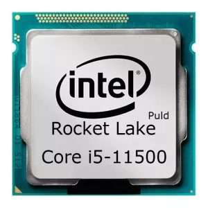 پردازنده 11500 اینتل i5 سری Rocket Lake بدون جعبه Puld