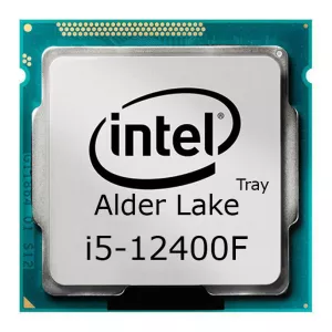 پردازنده 12400F اینتل i5 سری Alder Lake بدون جعبه