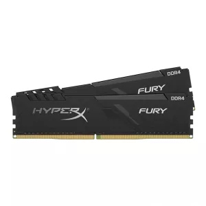 رم کامپیوتر کینگستون Hyper X fury دو کاناله ظرفیت 16 گیگابایت فرکانس 3200 مگاهرتز