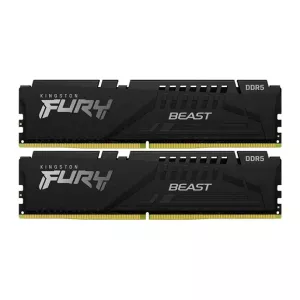 رم کامپیوتر HYPERX FURY کینگستون دوکاناله 32GB فرکانس 5600MHz