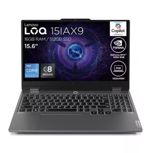 لپ تاپ LOQ 15IAX9 لنوو i5 12GB ا ۱۵.۶ اینچی