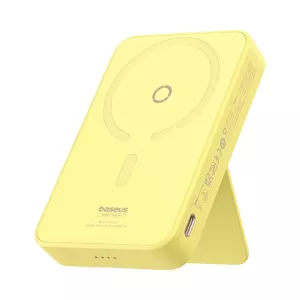 پاوربانک وایرلس MagPro Magnetic Bracket Fast-Charging بیسوس ظرفیت 5000 میلی آمپرساعت توان 20 وات