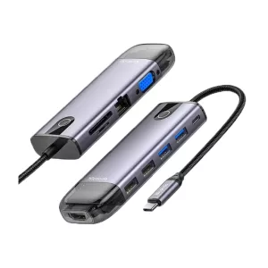 هاب USB-C ده پورت HU-7420 مک دودو