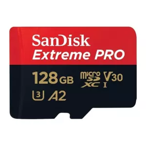 کارت حافظه Extreme PRO UHS-I U3 Class A2 200MBps MicroSDXC سن دیسک ظرفیت 128 گیگابایت