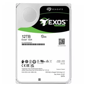 هارد سرور Seagate ST12000NM002H Exos X24 SATA 6Gb/s 7200PRM-12TB