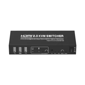 سوئیچ شبکه TCT-KSW-21U HDMI تی سی تی 2 پورت