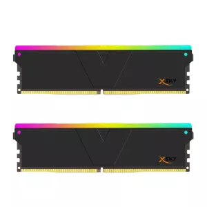 رم کامپیوتر Manta XSky RGB DDR5 وی کالر 32GB دو کاناله CL32 فرکانس 6400MHz
