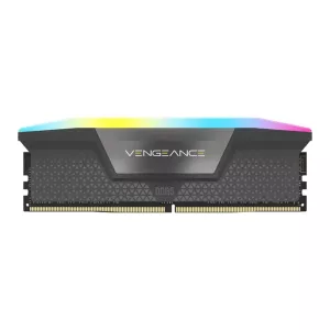 رم کامپیوتر VENGEANCE RGB ظرفیت 16 گیگابایت تک کاناله CL38 فرکانس 6000MHz