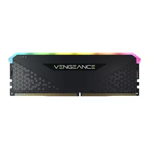 رم کامپیوتر VENGEANCE RGB RS DDR4 کورسیر 8GB تک کاناله CL16 فرکانس 3200MHz