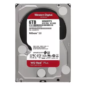 هارد دیسک اینترنال ۶ ترابایتی WD60EFPX وسترن دیجیتال (قرمز)