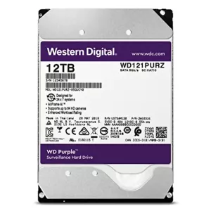 هارد دیسک اینترنال 12 ترابایتی WD121PURZ وسترن دیجیتال (بنفش)