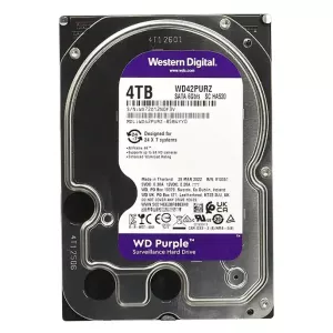هارد دیسک اینترنال 4 ترابایتی WD42PURZ وسترن دیجیتال (بنفش)