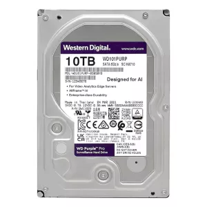 هارد دیسک اینترنال 10 ترابایتی WD101PURP وسترن دیجیتال (بنفش)