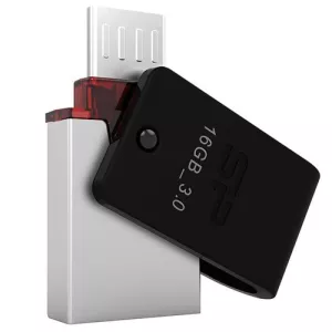 فلش مموری USB3.0 OTG سیلیکون پاور مدل X31 ظرفیت 16 گیگابایت