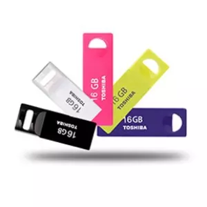 فلش مموری توشیبا مدل Enshu TransMemory mini ظرفیت 16 گیگابایت