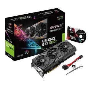 کارت گرافیک ایسوس راگ استریکس مدل GTX1080TI گیمینگ با حافظه 11 گیگابایت